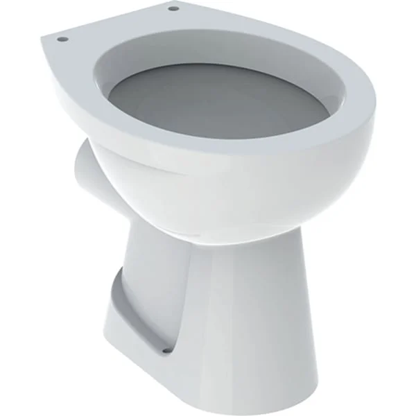 WC au sol à fond creux Geberit Publica sortie horizontale, sans trous d'abattant WC
