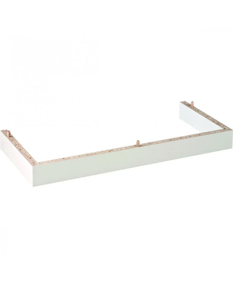 Réhausse Lineo pour habillage pour bâti-support Geberit Duofix pour WC suspendu