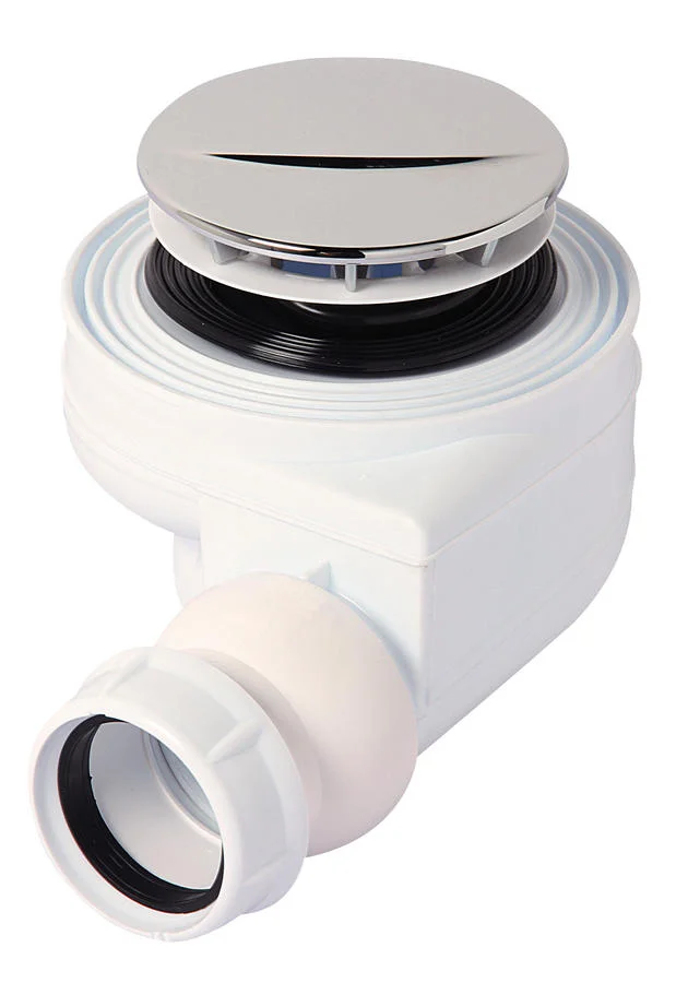 TB50, Turboflow®, bonde plastique à grand débit, capot ABS chromé, design sourire