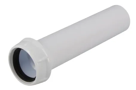 567, rallonge pour tubulure évier, Ø 40 mm, longueur 180 mm, avec écrou 1"1/2