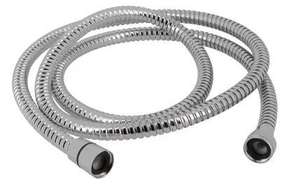 7199, flexible de douche métal chromé double agrafage Flexifor conique G 1/2" - G 1/2", 1,75 m