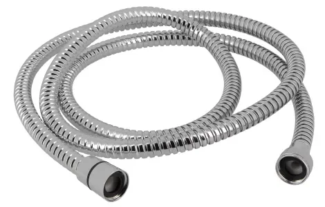 7201, flexible de douche métal chromé double agrafage Flexifor conique G 1/2" - G 1/2", 2 m