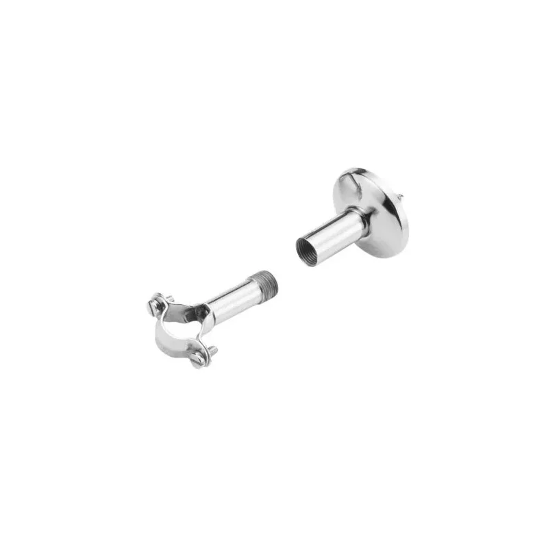 Collier de fixation laiton chromé, réglable Ø 16 mm