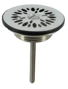 L2262, bonde de lavabo, corps laiton à grille Ø 55 mm