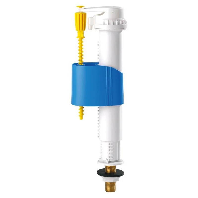 SIL30, robinet flotteur silencieux (classe 1) et compact, fermeture hydraulique, niveau d'eau réglable, mamelon laiton