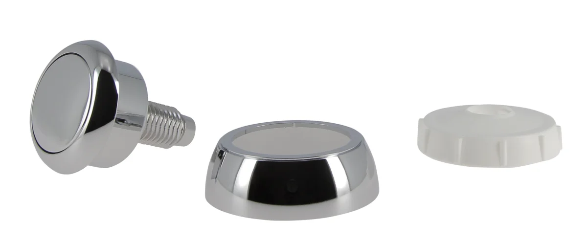 Poussoir + rallonge de bouton double volume