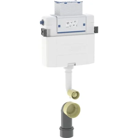 Réservoir à encastrer Geberit Omega 12 cm, 6 / 3 litres, hauteur de montage 82 cm