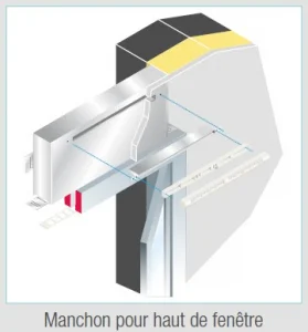 Manchon à fenêtre Ø 125 mm