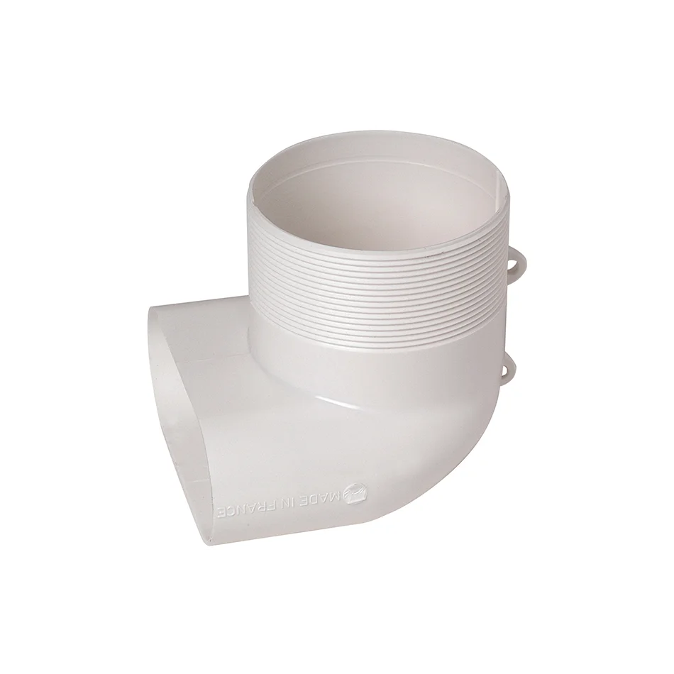 Té vertical 90° pour bouche Ø 125 mm