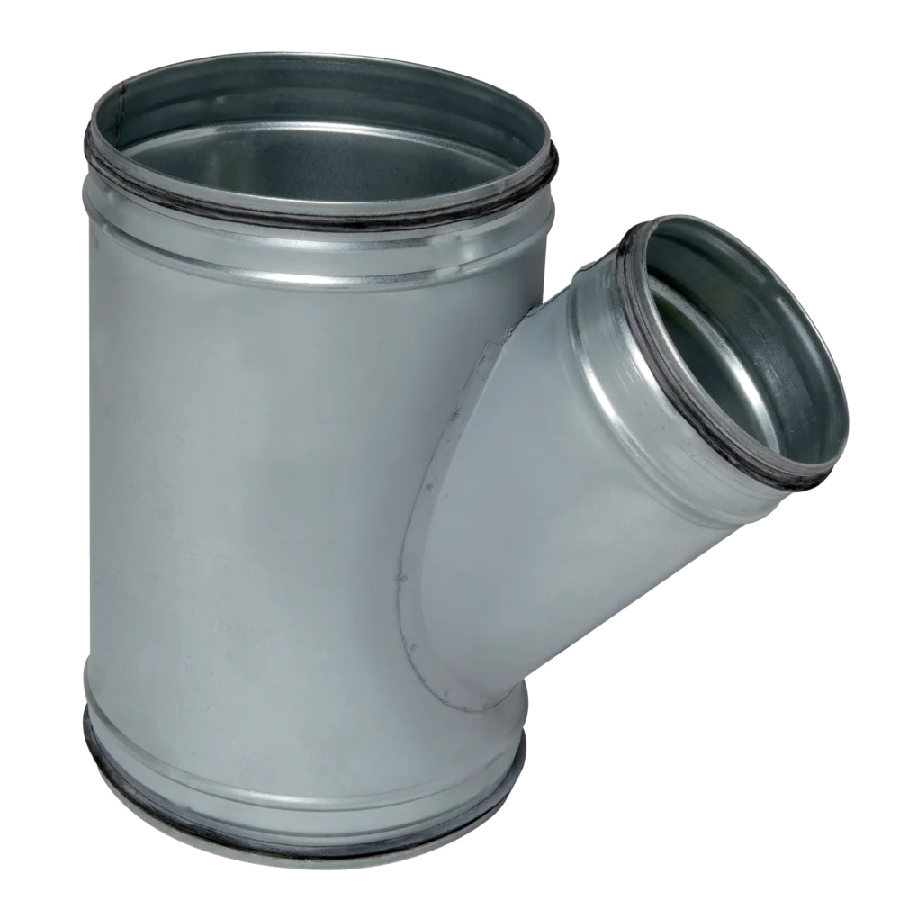 Té oblique série W pour réseau d'aspiration centralisée Ø 44 mm