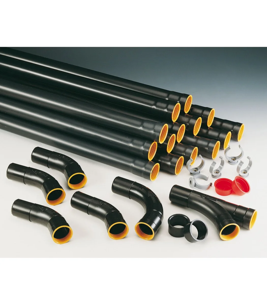 Kit conduits et accessoires Ø 44 mm pour refoulement externe en façade