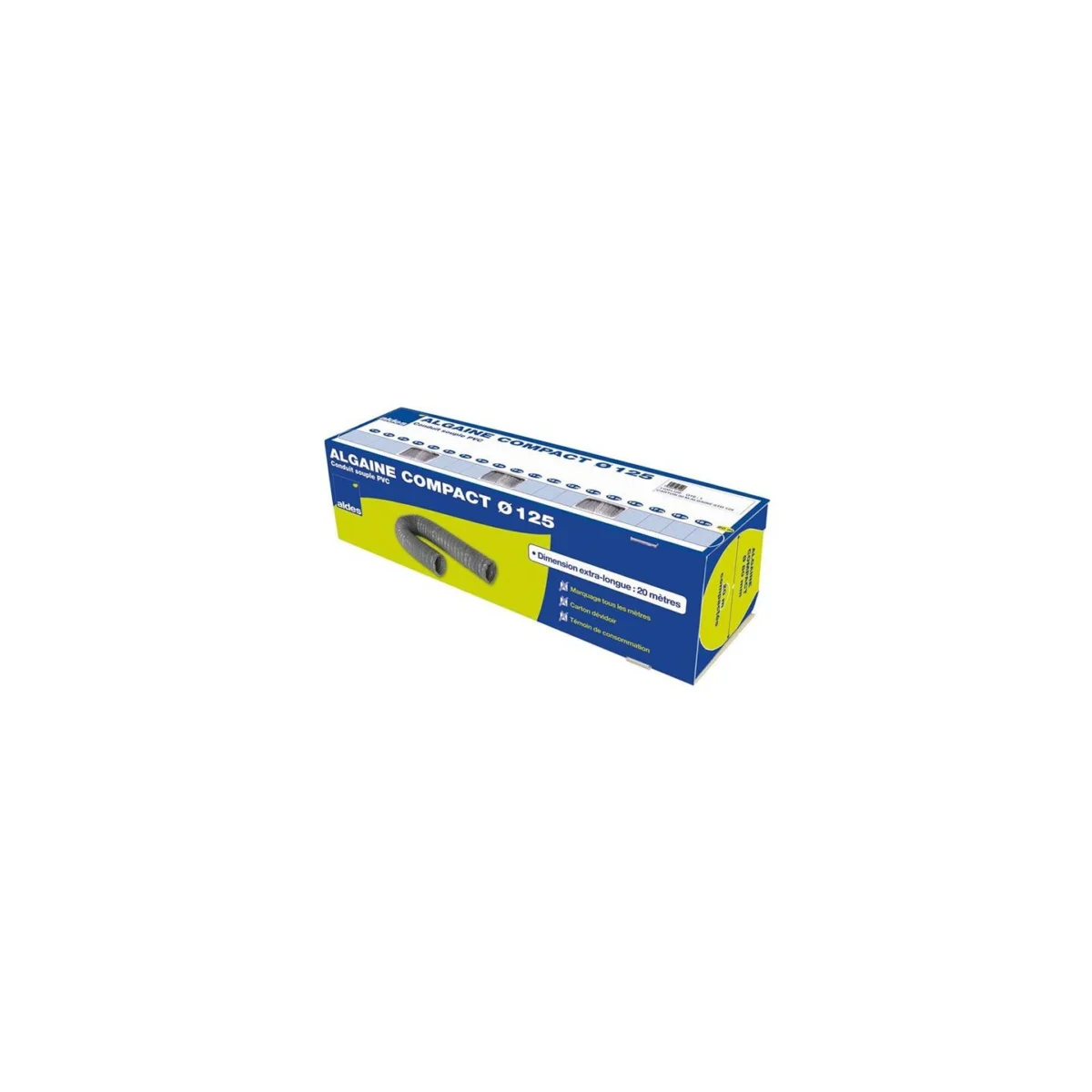 ALGAINE Standard Compact Ø 125 mm (carton de 20 m)