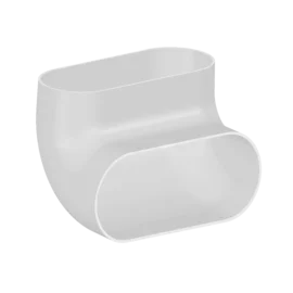 Coude vertical ovale