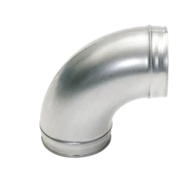 C 90° GALVA - D80 embouti