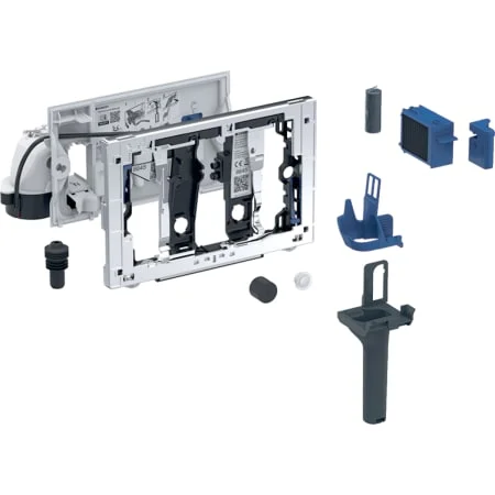 Module Geberit DuoFresh avec déclenchement automatique et tiroir pour stick de nettoyage Geberit DuoFresh, pour réservoir à encastrer Sigma 12 cm