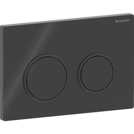 Plaque de déclenchement Geberit Omega20, ronde, rinçage double touche