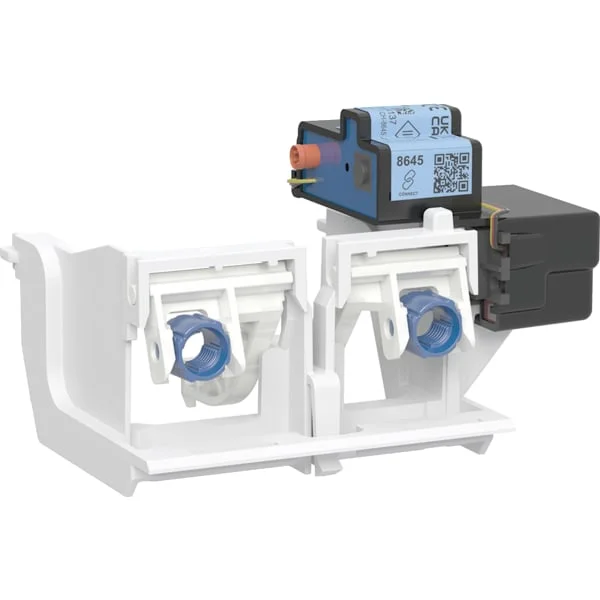 Commande de WC Geberit électronique, alimentation sur secteur, pour réservoir à encastrer Sigma 12 cm, avec plaque de déclenchement Sigma10, ronde, pour barre de relevage, manuelle