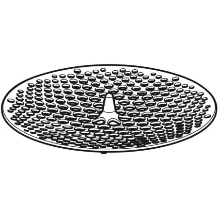 Grille de cuve Geberit pour adaptateur de siphon d140