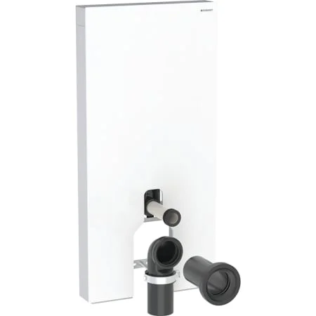 Panneau sanitaire Geberit Monolith pour WC au sol, 101 cm, habillage frontal en grès