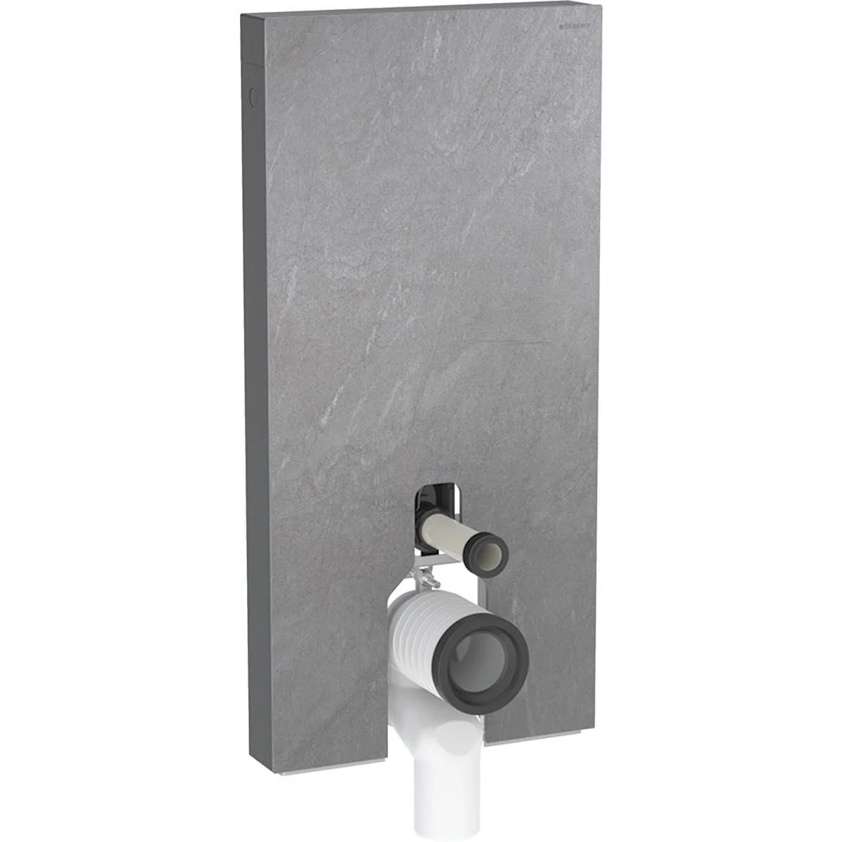 Panneau sanitaire Geberit Monolith pour WC au sol, 101 cm, habillage frontal en verre