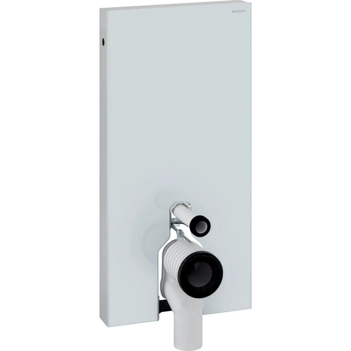 Panneau sanitaire Geberit Monolith pour WC au sol, 101 cm, habillage frontal en verre