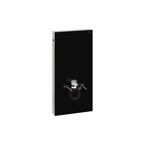 Panneau sanitaire Geberit Monolith pour WC suspendu, 101 cm, habillage frontal en verre