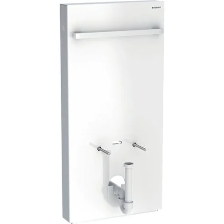 Panneau sanitaire Geberit Monolith pour bidet, 101 cm, avec porte-serviettes