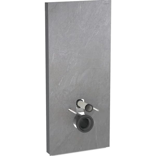 Panneau sanitaire Geberit Monolith pour WC suspendu, 114 cm, habillage frontal en verre