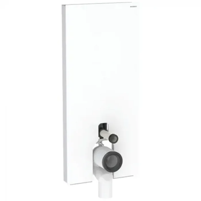 Panneau sanitaire Geberit Monolith pour WC au sol, 114 cm, habillage frontal en verre