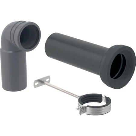Kit de raccordement d'eau latéral, pour panneau sanitaire Geberit Monolith pour WC