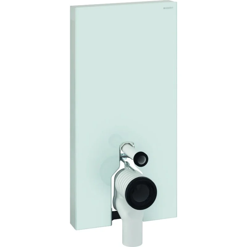 Panneau sanitaire Geberit Monolith Plus pour WC au sol, 101 cm, habillage frontal en verre