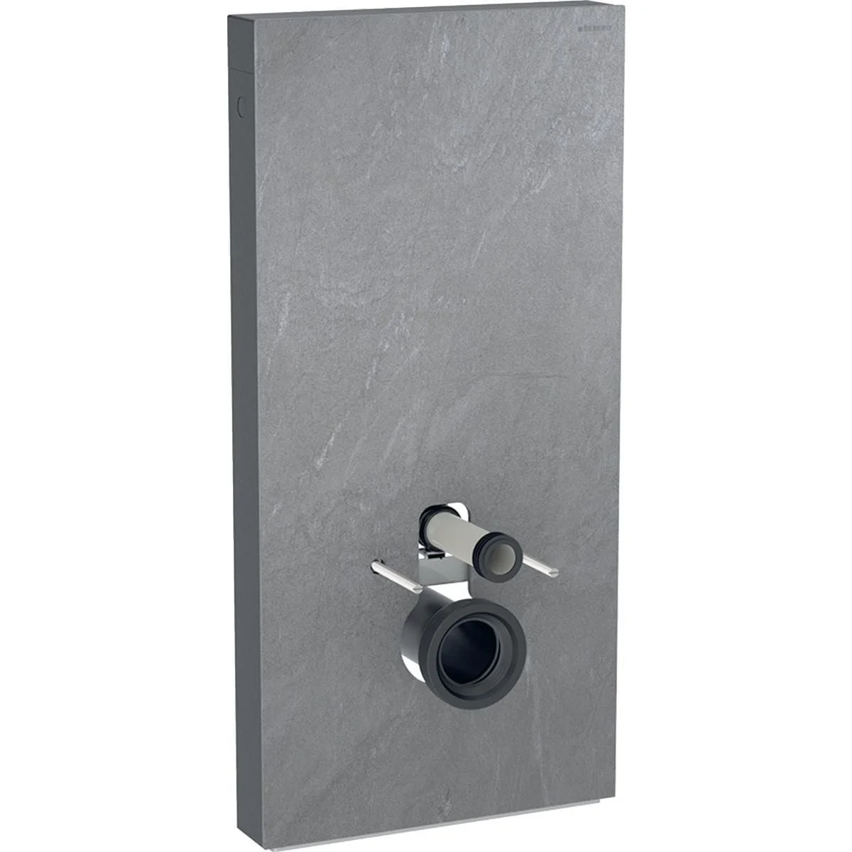 Panneau sanitaire Geberit Monolith Plus pour WC suspendu, 101 cm, habillage frontal en verre