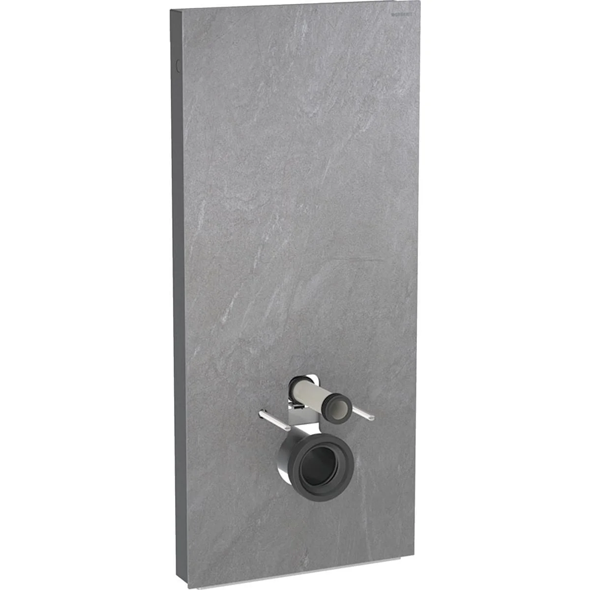 Panneau sanitaire Geberit Monolith Plus pour WC suspendu, 114 cm, habillage frontal en verre
