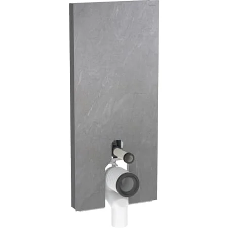 Panneau sanitaire Geberit Monolith Plus pour WC au sol, 114 cm, habillage frontal en verre
