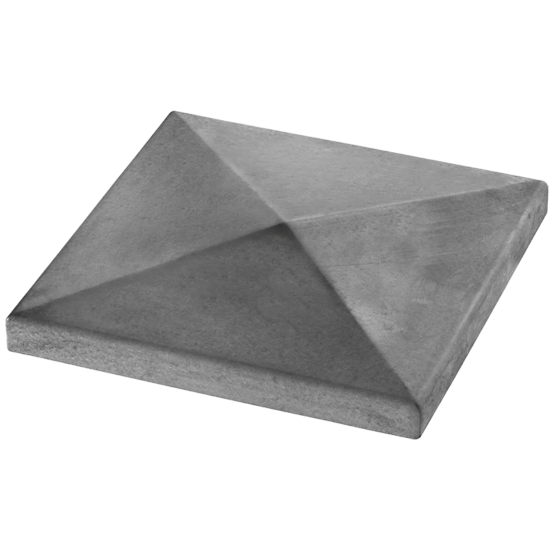 Chapeau de pilier pointe diamant 40
