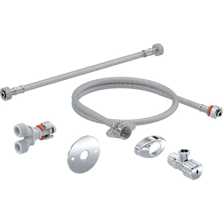 Kit de raccordement d'eau pour réservoirs à encaster Kappa 15 cm pour WC complets Geberit AquaClean Maïra