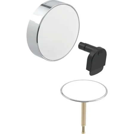 Kit de finition Geberit d52, pour vidage de baignoire avec actionnement rotatif