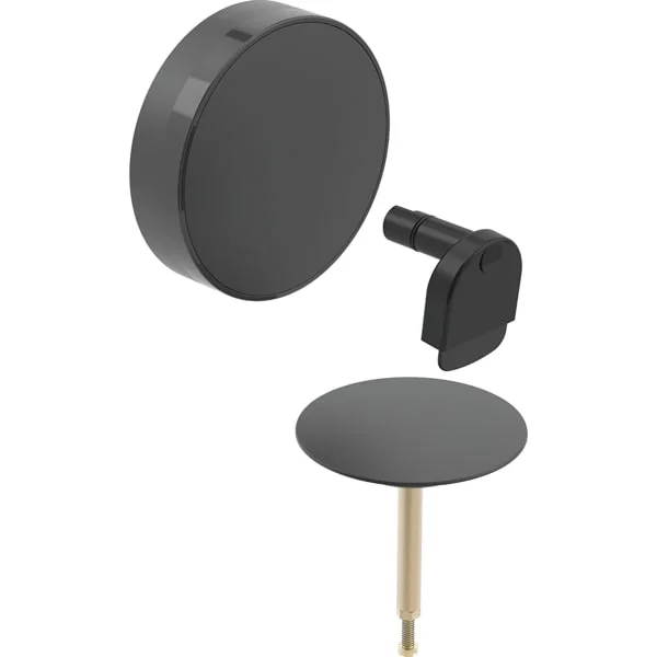 Kit de finition Geberit Split d52, pour vidage de baignoire avec actionnement rotatif