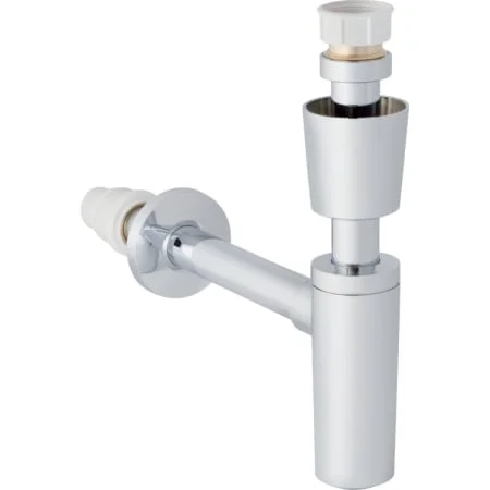 Siphon à tube plongeur Geberit pour lavabo, sortie horizontale