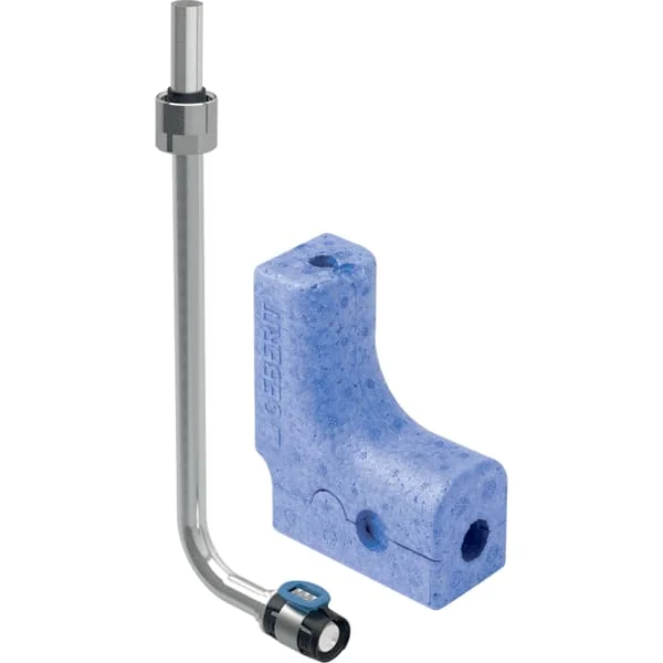 Coude de raccordement 90° Geberit avec écrou de serrage