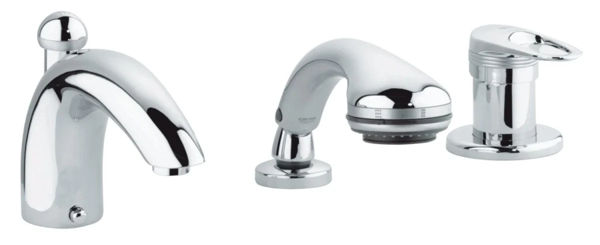 Mitigeur bain douche monocommande 3 trous