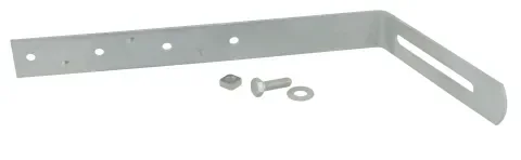 Hampe galvanisée sous sachet - longueur 235 mm - sachet de 1 pièce avec vis incluses