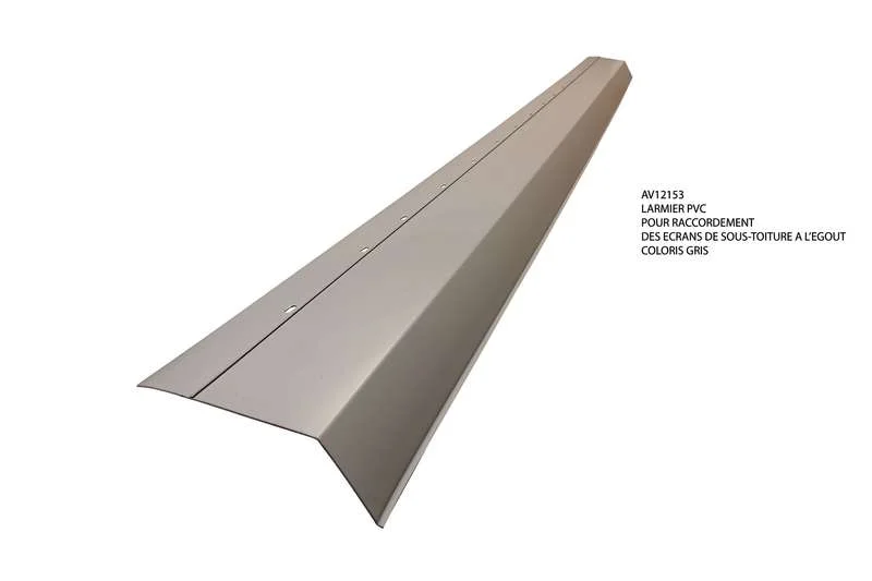 LARMIER PVC pour raccordement de l'écran sous-toiture à l'égout (Pièce de 2 m)