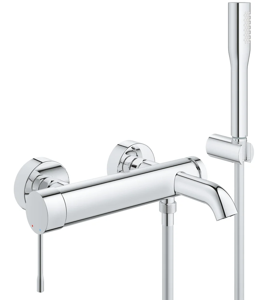 Essence | Mitigeur Bain/Douche hors sol + Platine support