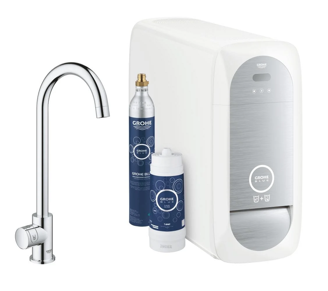 GROHE Blue Home Mono (à gauche)