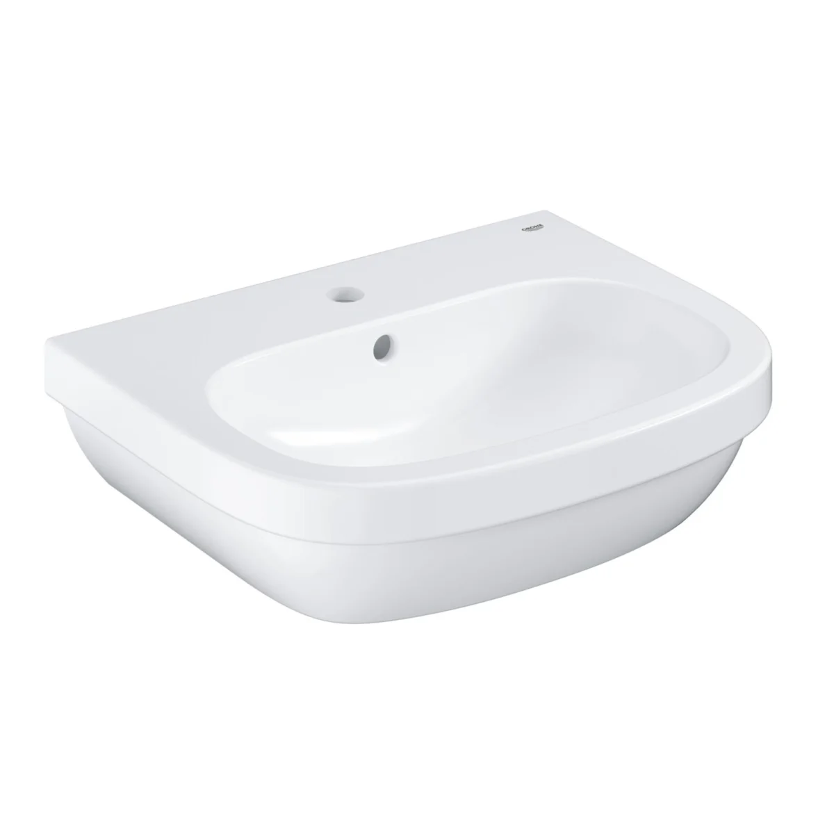 Lavabo suspendu avec trop plein