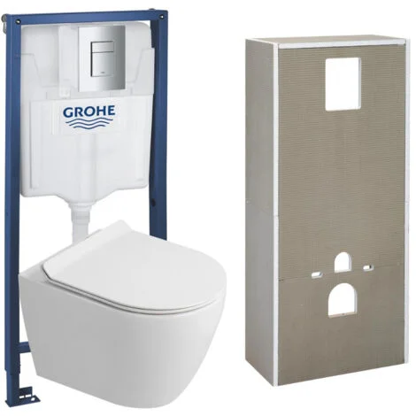 Solido Pack Bâti WC 4 en 1, Bâti 1,13 m