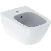Bidet suspendu Geberit Smyle carré, caréné
