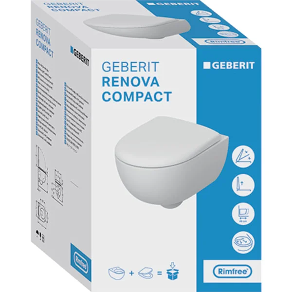 Geberit Renova Compact caréné — Cuvette