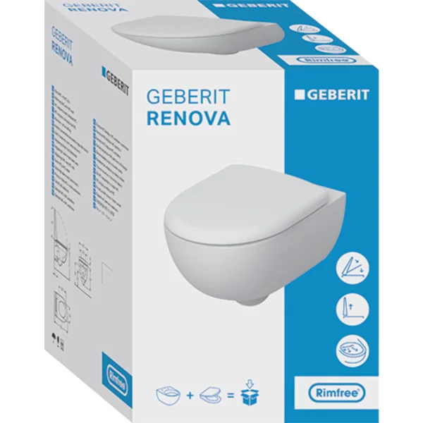 Geberit Renova semi-caréné — Pack WC
